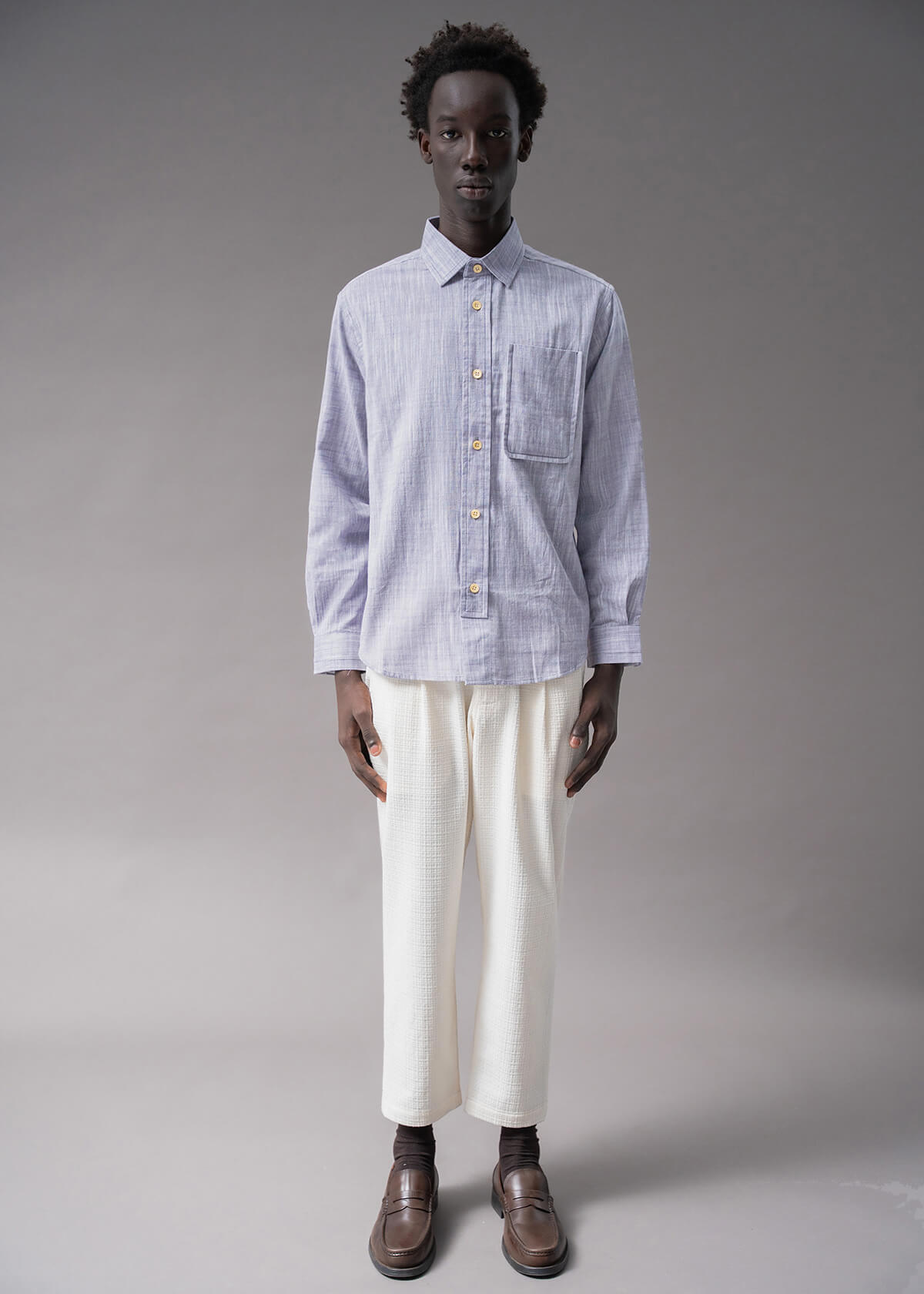 Feather Cross-X Grey