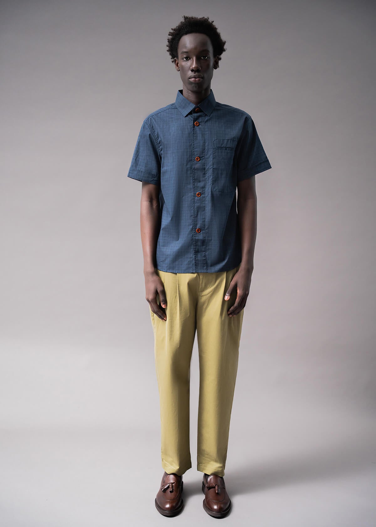 Shades Of Blue Plaid