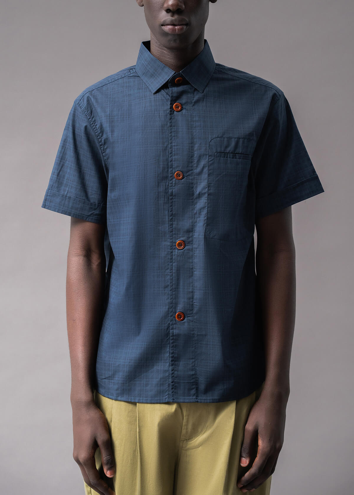 Shades Of Blue Plaid