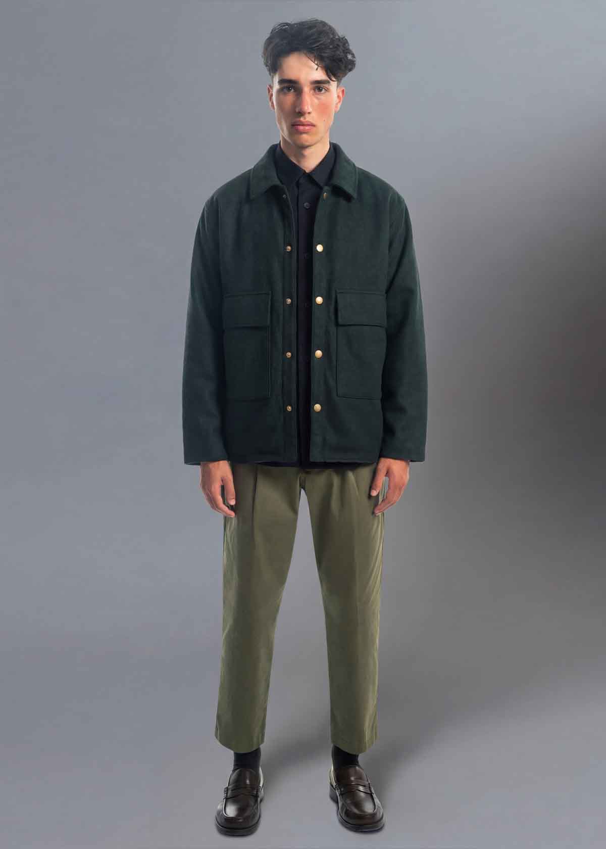 Sans Filter Black/Green Jacket