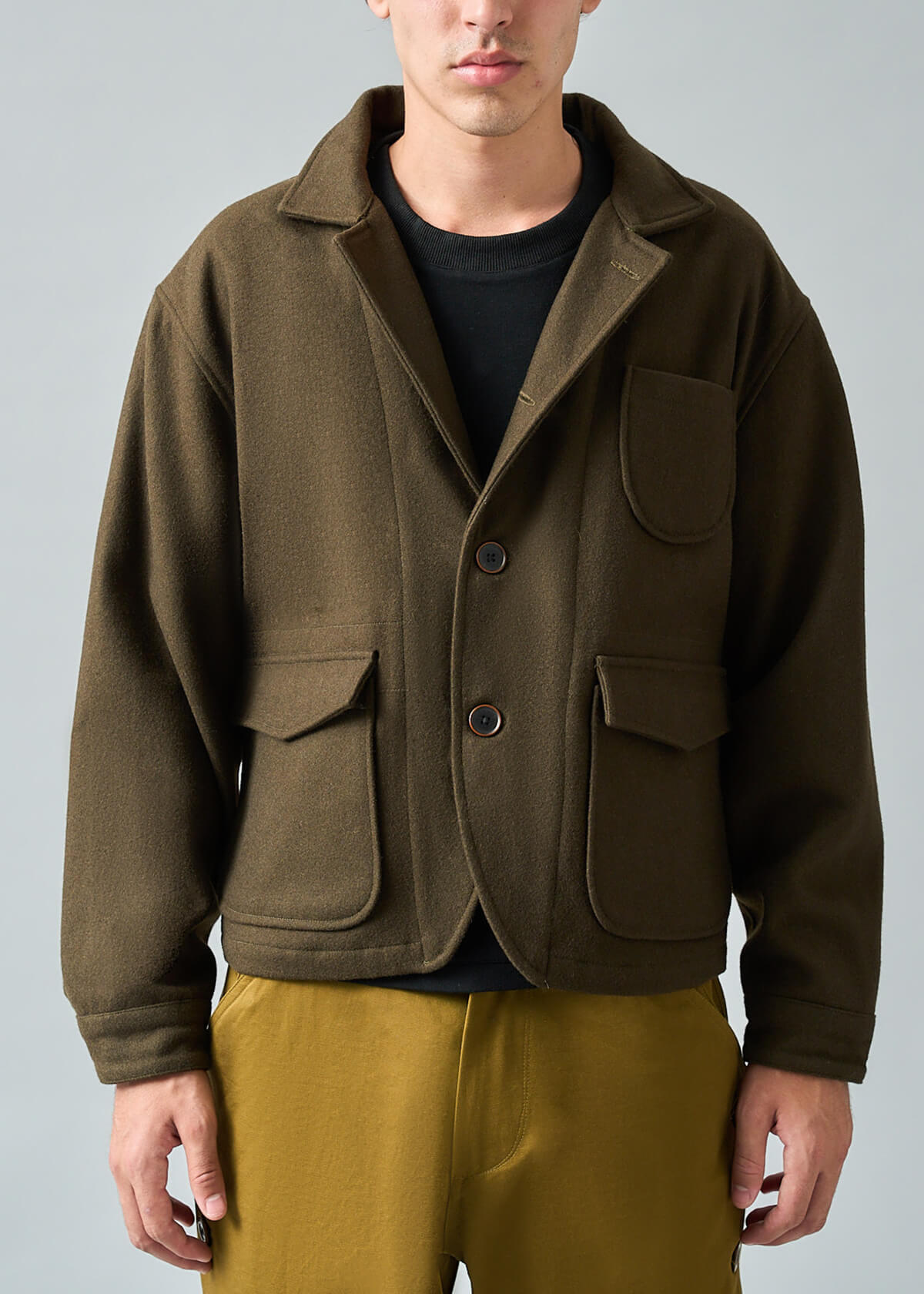 Army Wool Operator Jacket