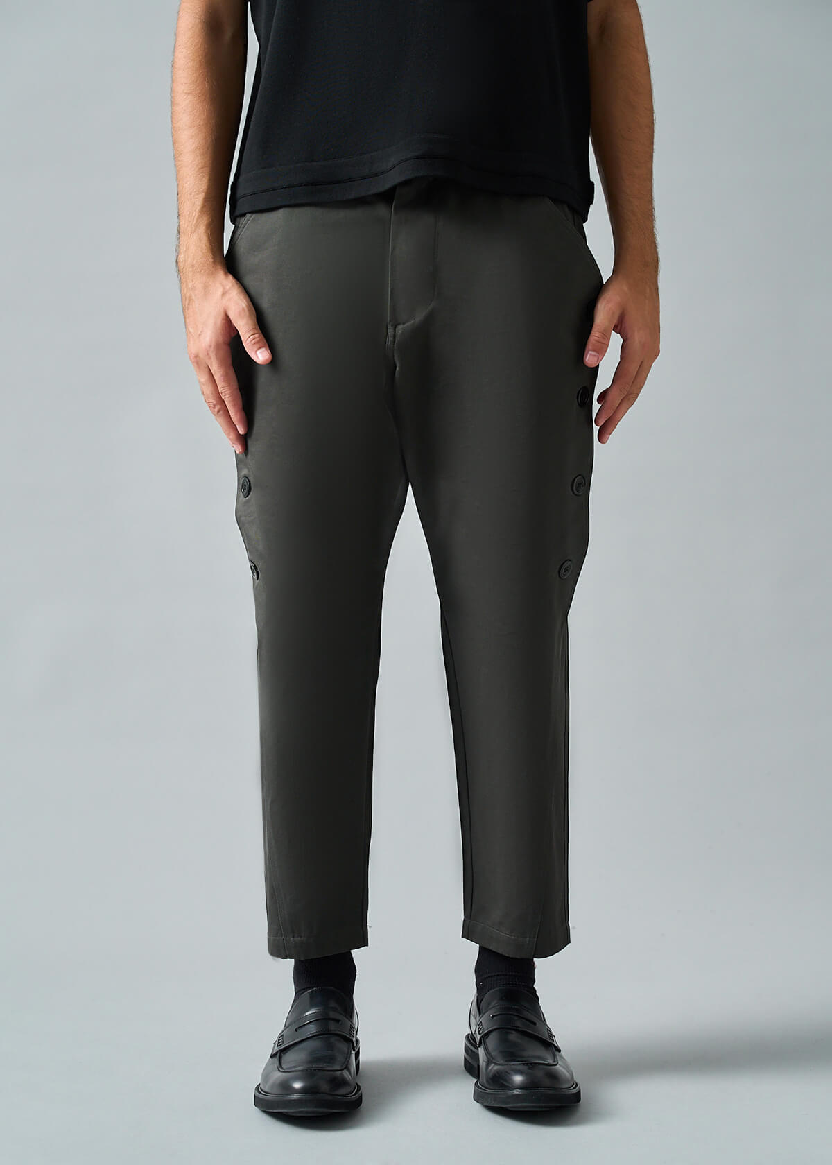 Obex Trouser Charcoal: Boxer Fit