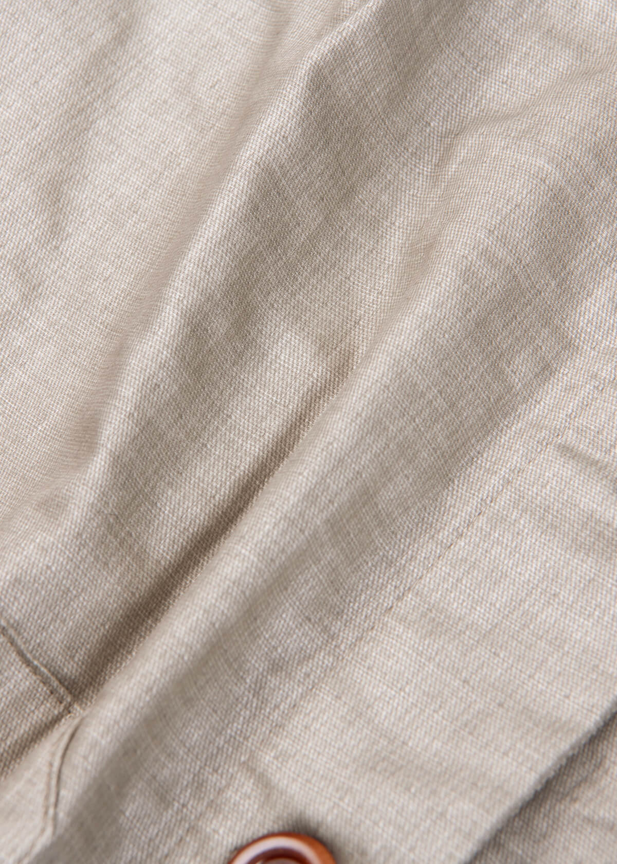 Taupe Button Thru Jkt