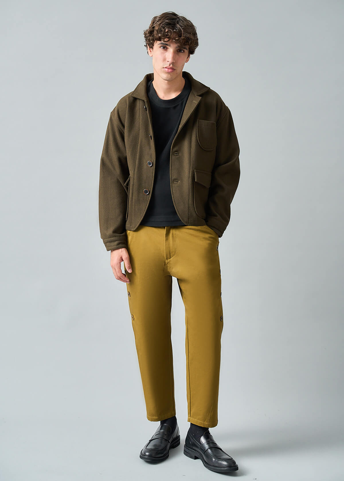 Army Wool Operator Jacket
