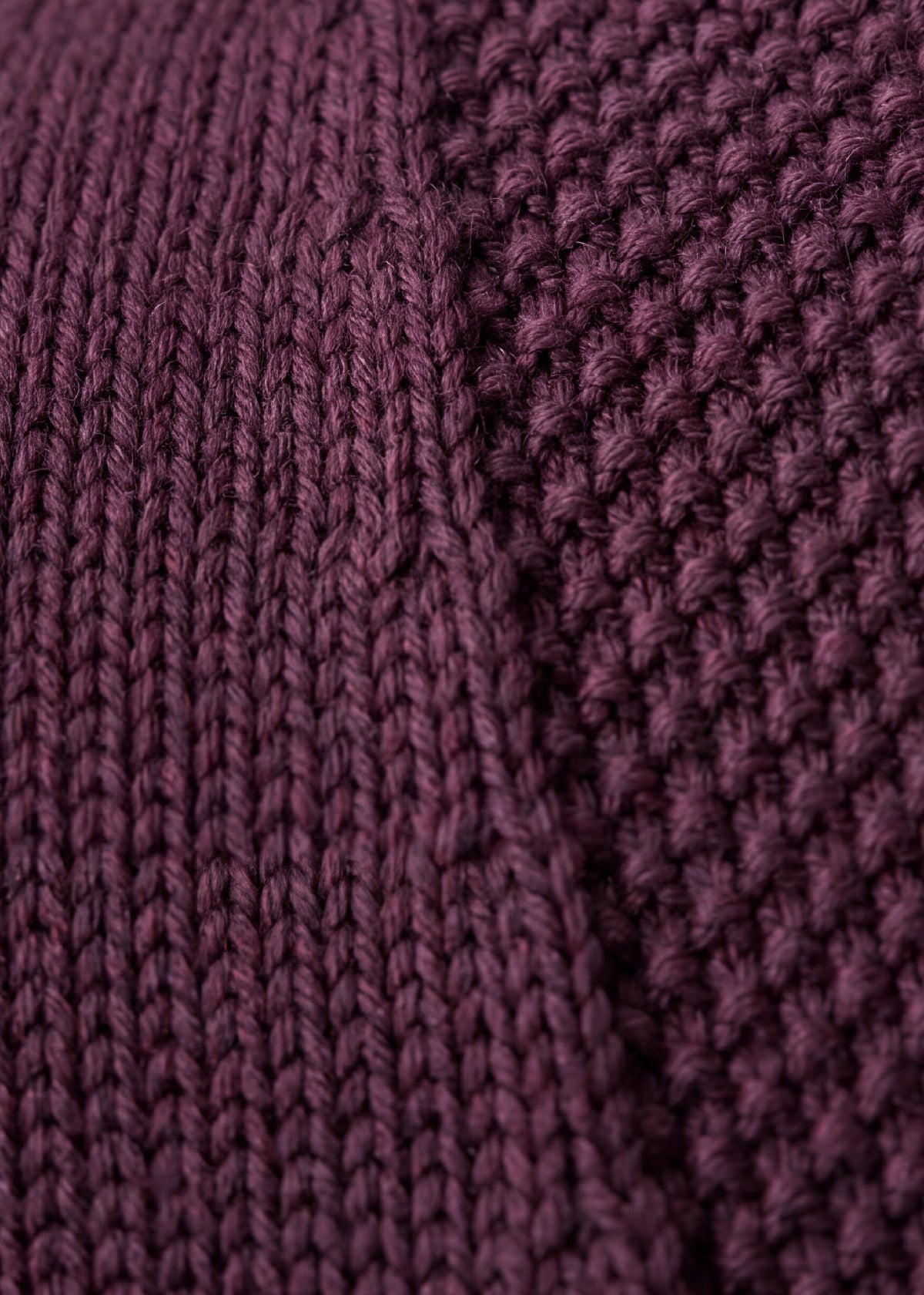 Italy Made Cardigan Plum