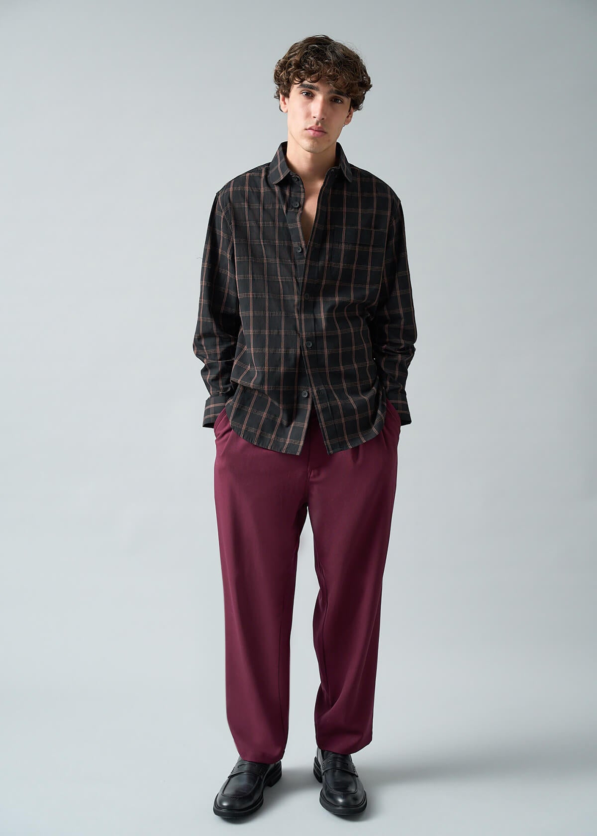 Judgement Plaid Black