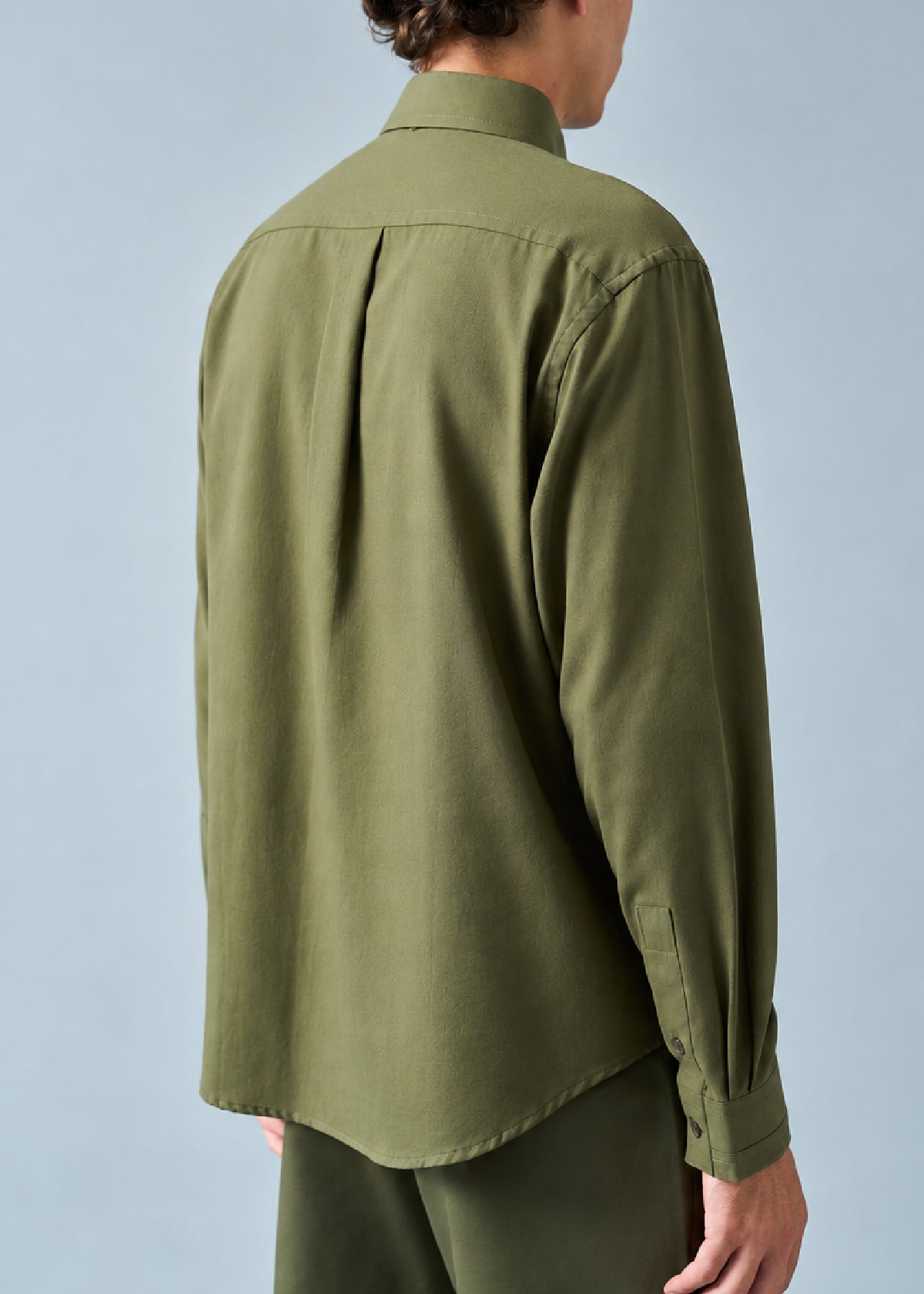Soft Canvas Olive Shirt