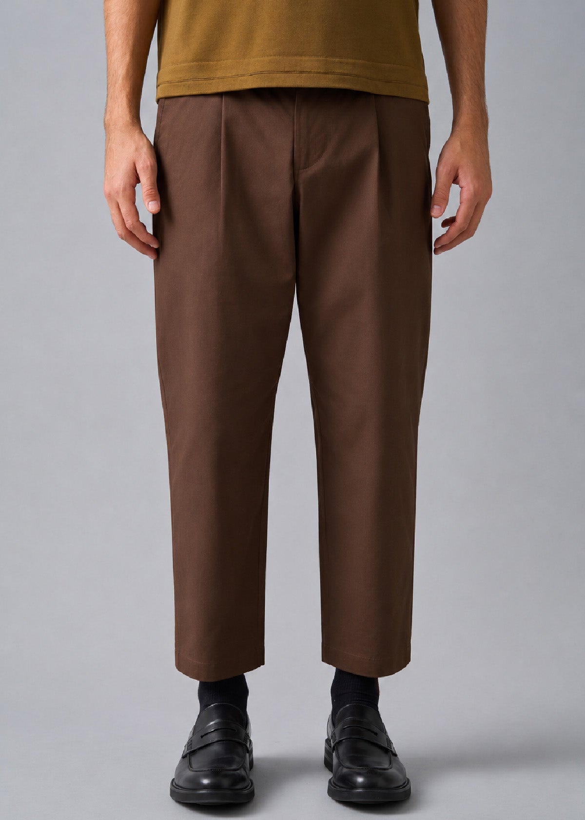 Cocoa Twill: Boxer Fit
