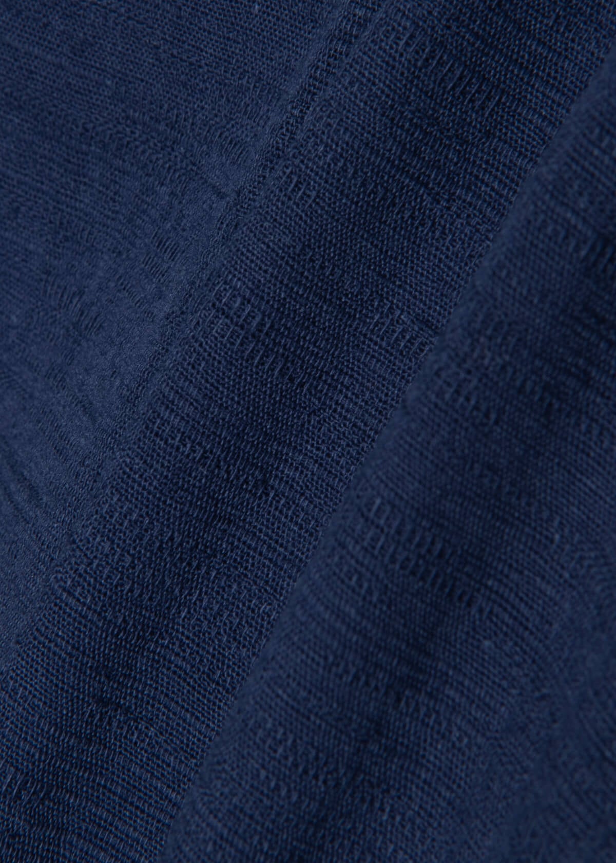 Offset Slub Navy