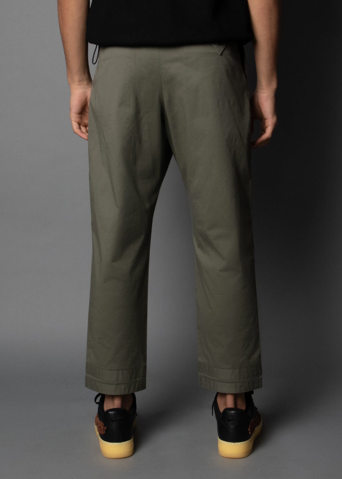 Olive Twill: Boxer Fit
