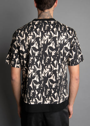 floral print mens tshirt