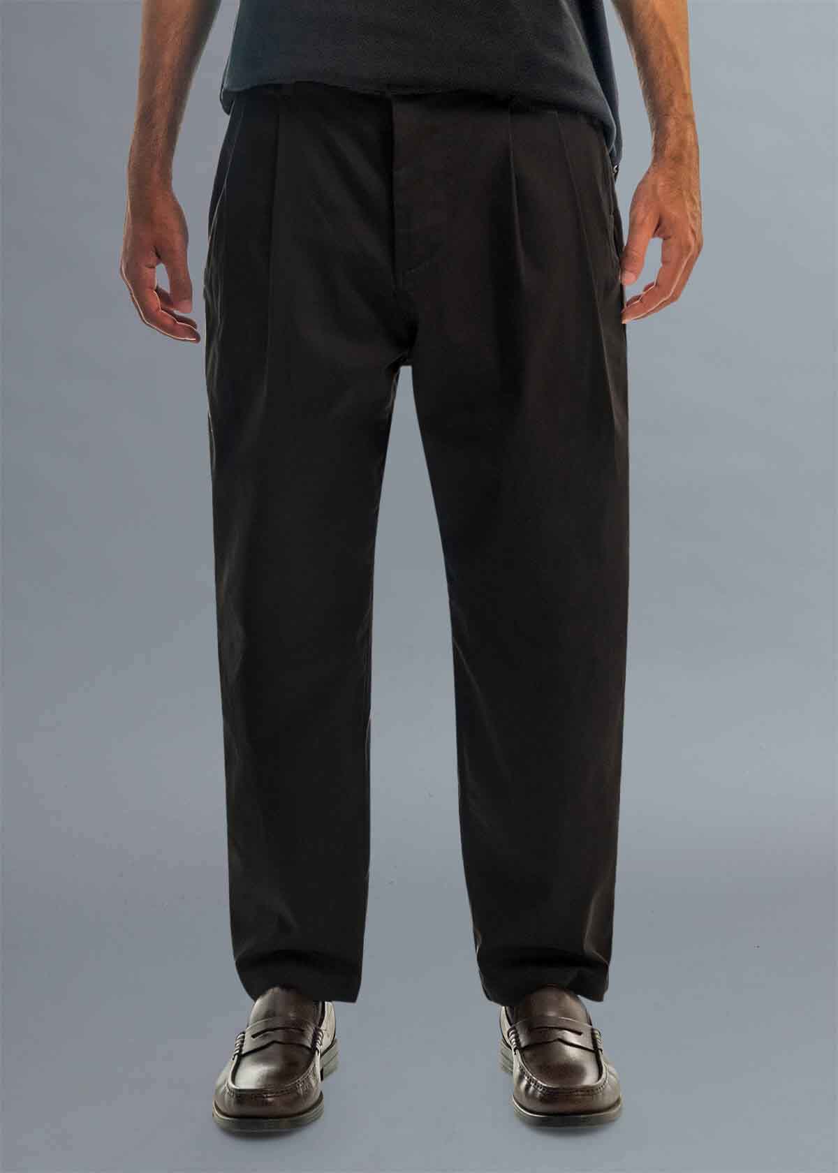 Descendant of Thieves NYC Raven Soft Twill Black Pants