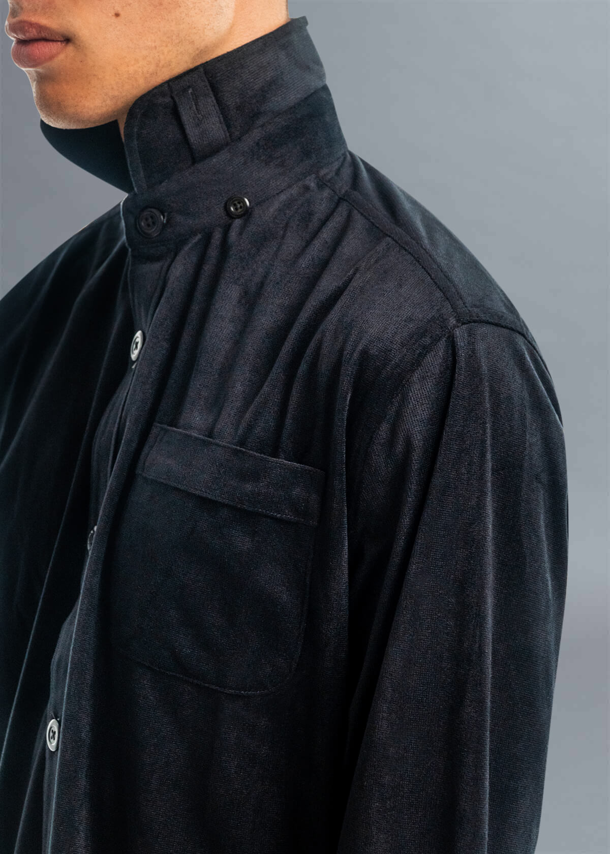 Descendant of Thieves NYC Black Chord Shirt