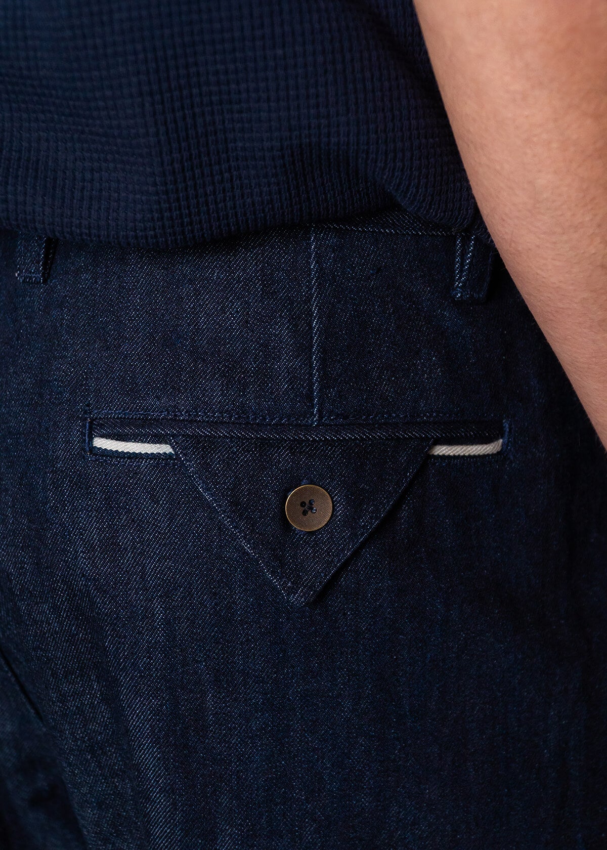 Descendant of Thieves Indigo Selvage: Boxer Fit Denim