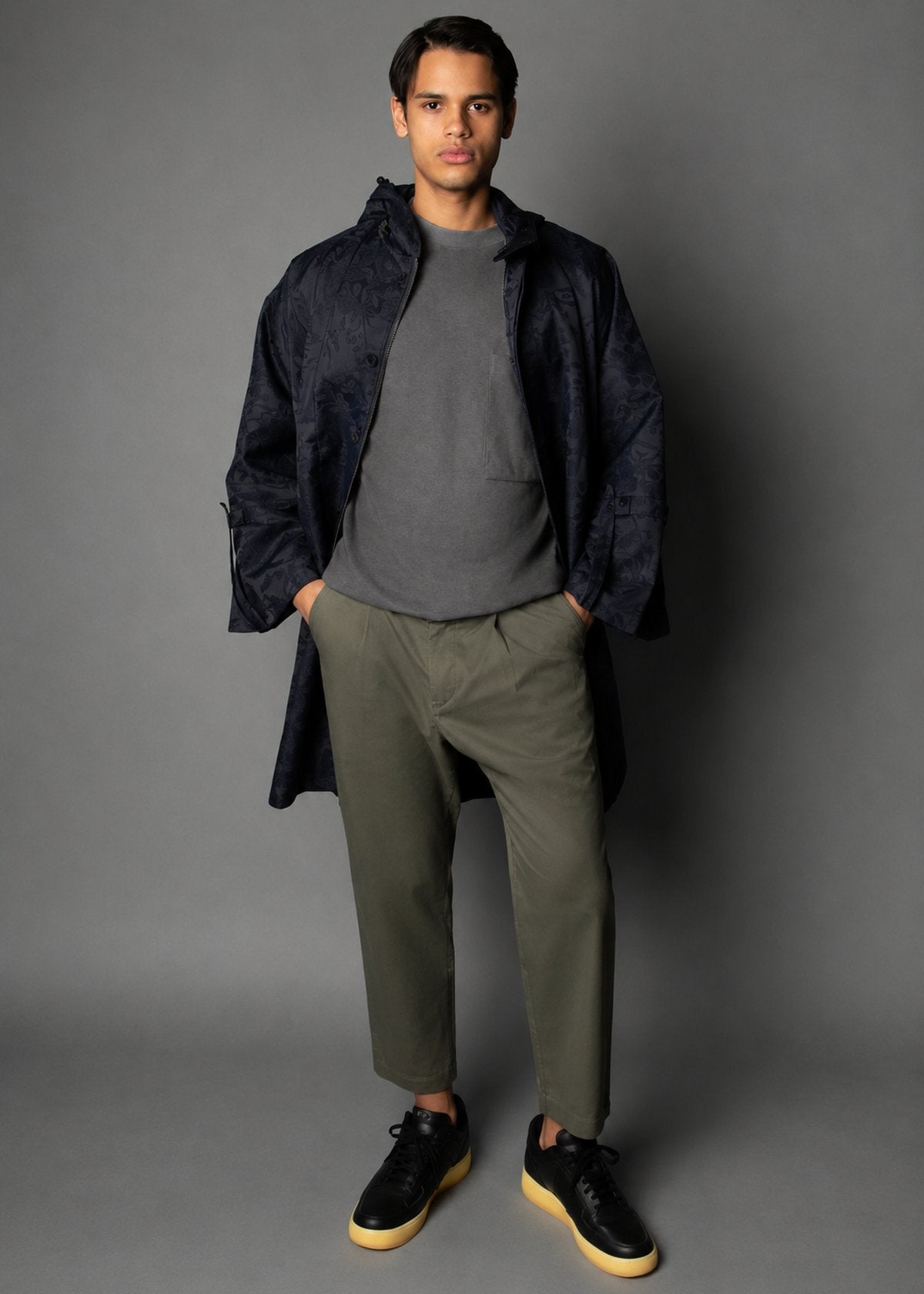 Olive Twill: Boxer Fit